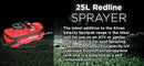 25L Redline Rechargeable Sprayer - turfmate