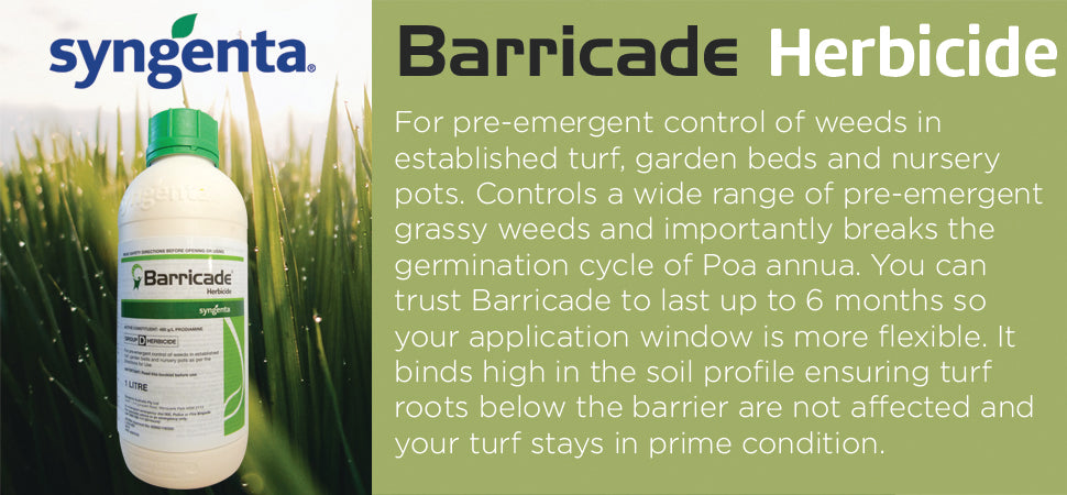 barricade pre emergent herbicide Barricade Herbicide