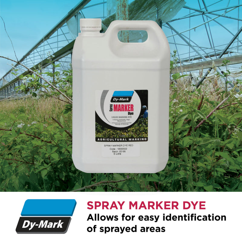 herbicide marking dye Red Spray Marker Dye