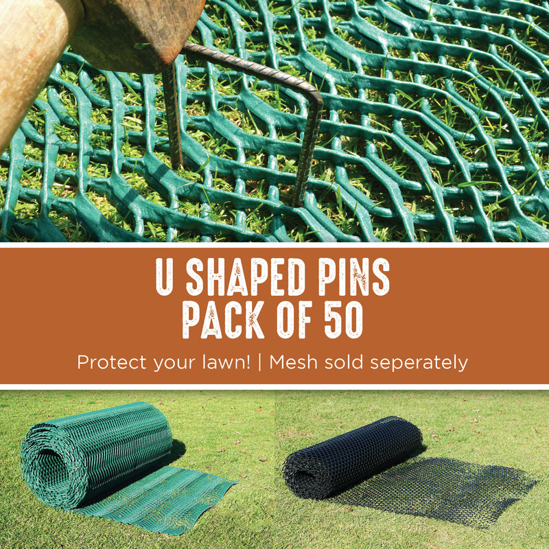 U Shaped Pins - Pack of 50