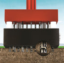 Par Aide Accuform AccuSeed turf seeder spike mechanism