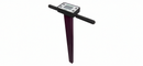FieldScout TDR250 soil moisture meter with display, black grips and maroon stem