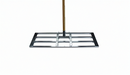 Landscaper Levelawn 1000mm lawn levelling head with metal braces and handle