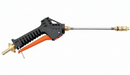 Short Jet trigger gun with orange trigger, lance and brass nozzle