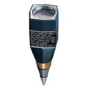 Soil pH and moisture tester with analogue dial and probe