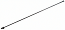 Solo carbon telescopic spray wand with black shaft and end fittings