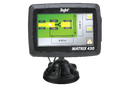 TeeJet Matrix 430 GPS guidance display with suction-cup mount