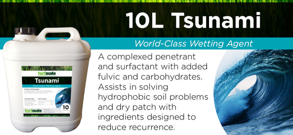 10L Tsunami Wetting Agent - turfmate