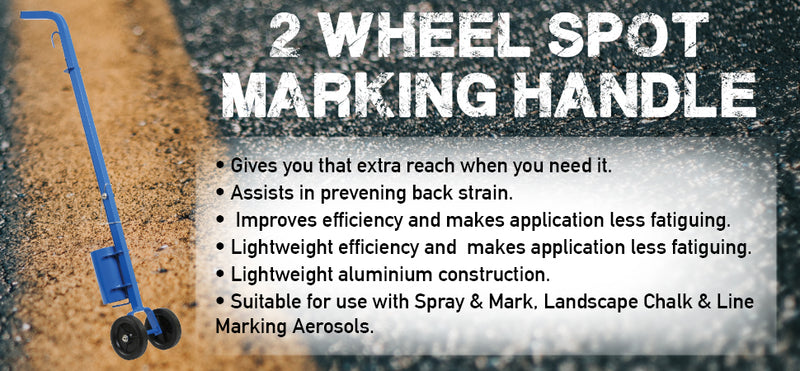 2 Wheel Spot Marking Handle - turfmate