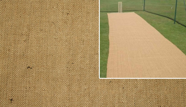 Hessian Cricket Covers - turfmate