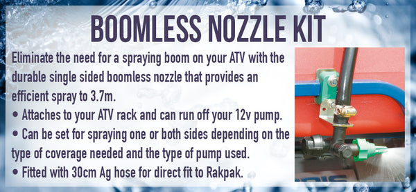 Boomless Nozzle Kit - turfmate