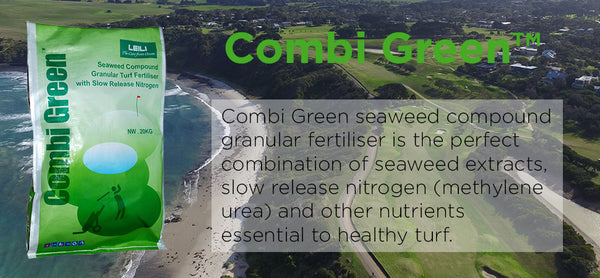 20kg Combi Green 17-2-8.3 + 5% Seaweed - turfmate