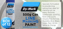 500g Line Marking Paint - Box of 12 - turfmate