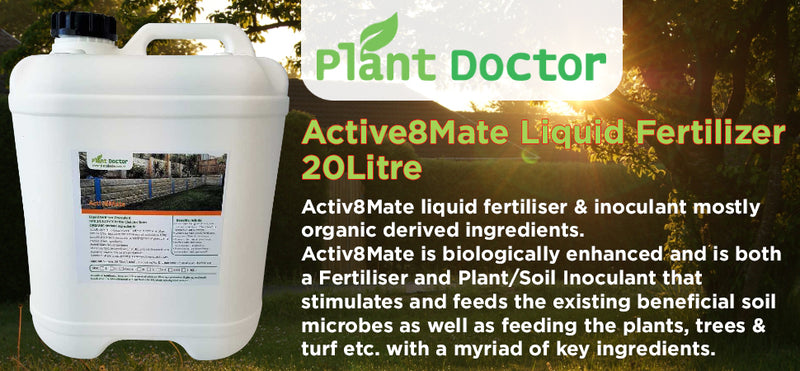Activ8mate Liquid fertiliser & inoculant - turfmate