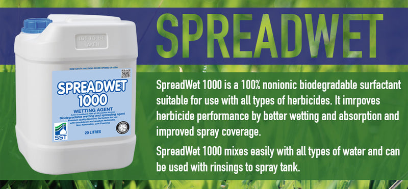 wetting agent herbicide 20L Spreadwet 1000 Surfactant
