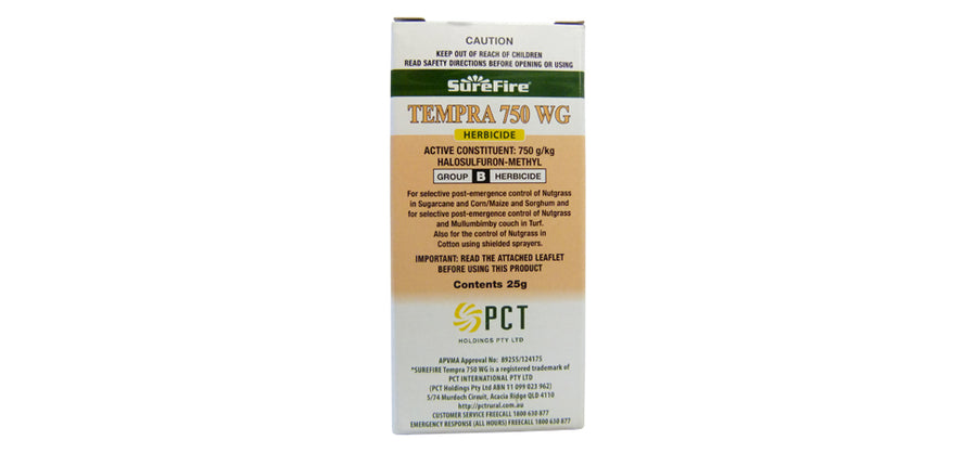 sempra herbicide price Surefire Tempra 750WG (750g/kg Halosulfuron Methyl) 25g