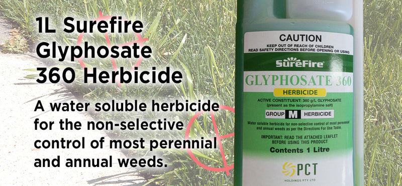 sunfire herbicide Surefire Glyphosate 360 Herbicide