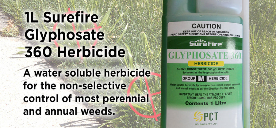 glyphosate herbicide australia Surefire Glyphosate 360 Herbicide