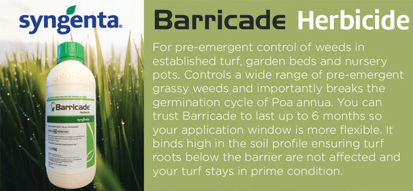 barricade herbicide syngenta Barricade Herbicide