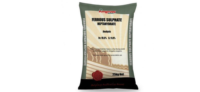 25kg Ferrous Sulphate Heptahydrate - turfmate